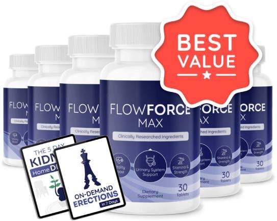 Order FlowForce Max supplement today – last chance offer